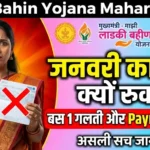 Ladki Bahin Yojana January Installment की समस्या – Verification, Eligibility और Updates